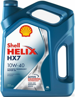 SHELL HX7 10W40 4л.