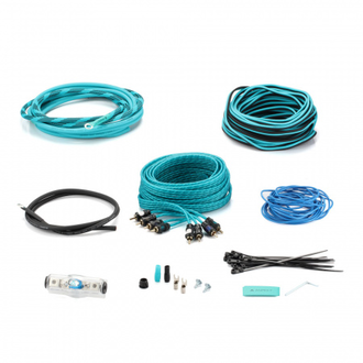 Aspect Комплект проводов AWK-8.4PRO для 4-кан. усилителя, (OFC), 8AWG, 4RCA-4RCA