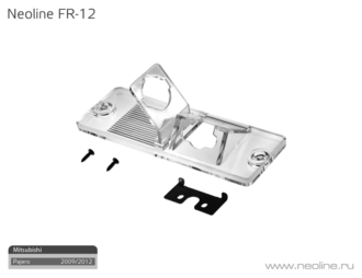Neoline FR-12 для камер заднего вида автомобилей марки Mitsubishi Pajero