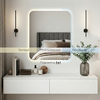 Мансарда с LED- подсветкой сенсорное, прямоугольное 50х60 см 5061-Zm1